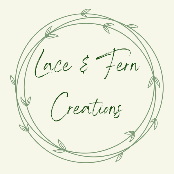 Lace and Fern Creations logo