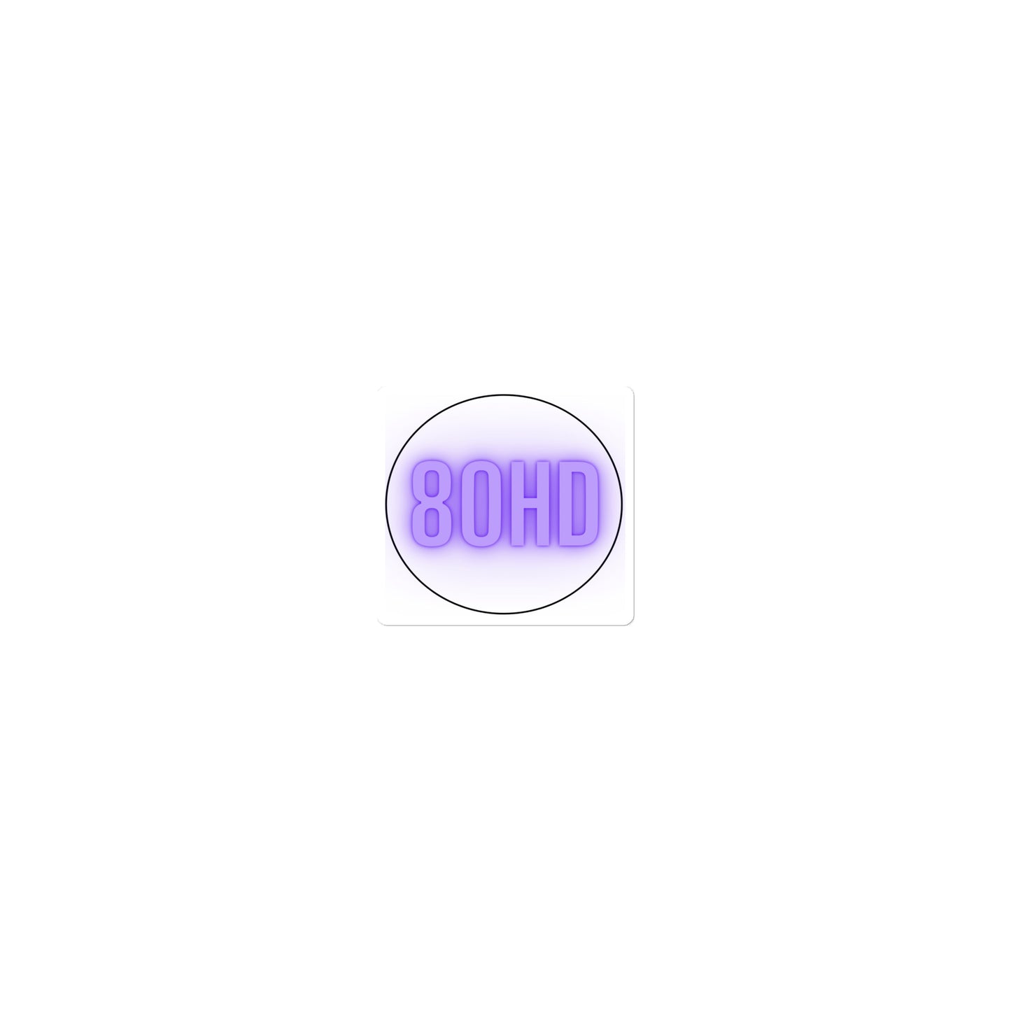 Blue 80HD stickers