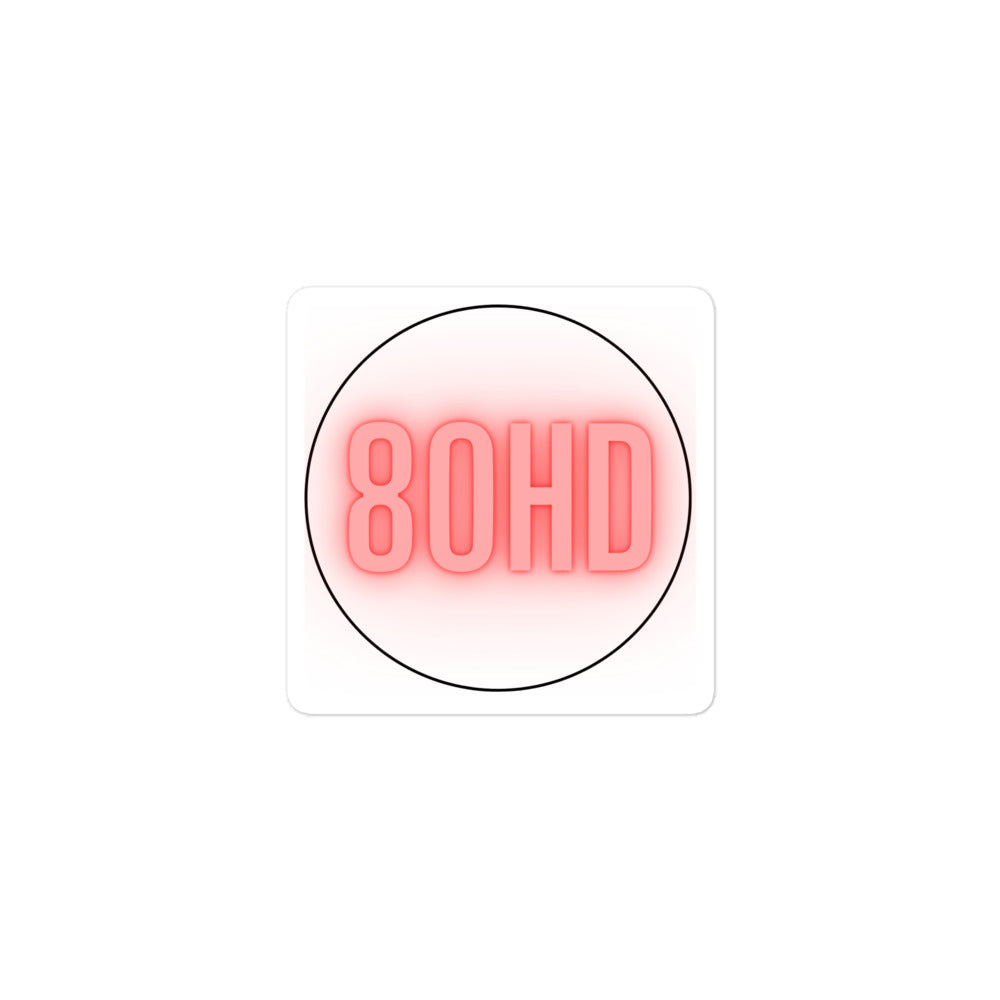 Red 80HD stickers