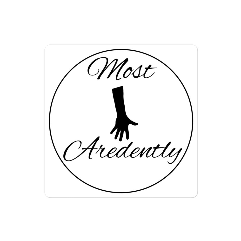 Most Ardently stickers