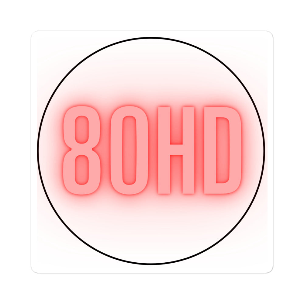 Red 80HD stickers