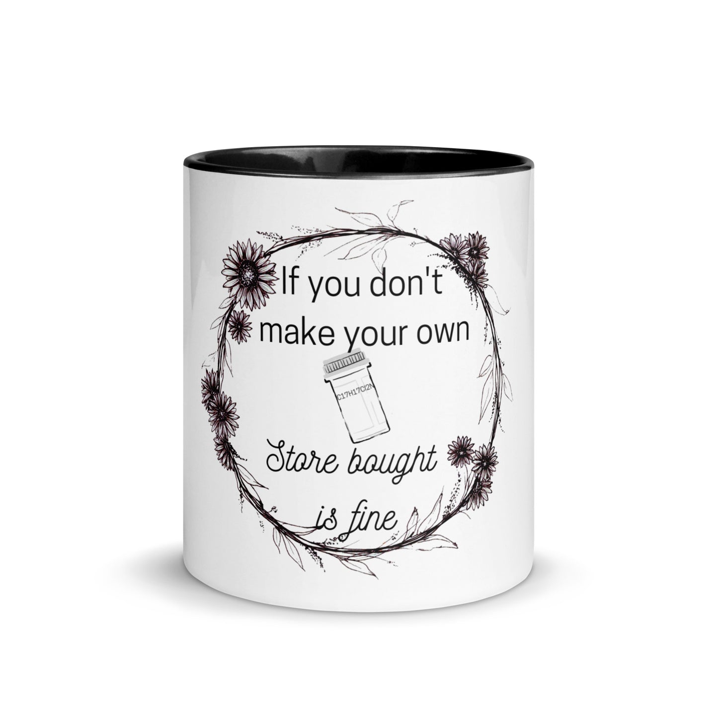 Store Bought Sertraline Mug with Color Inside