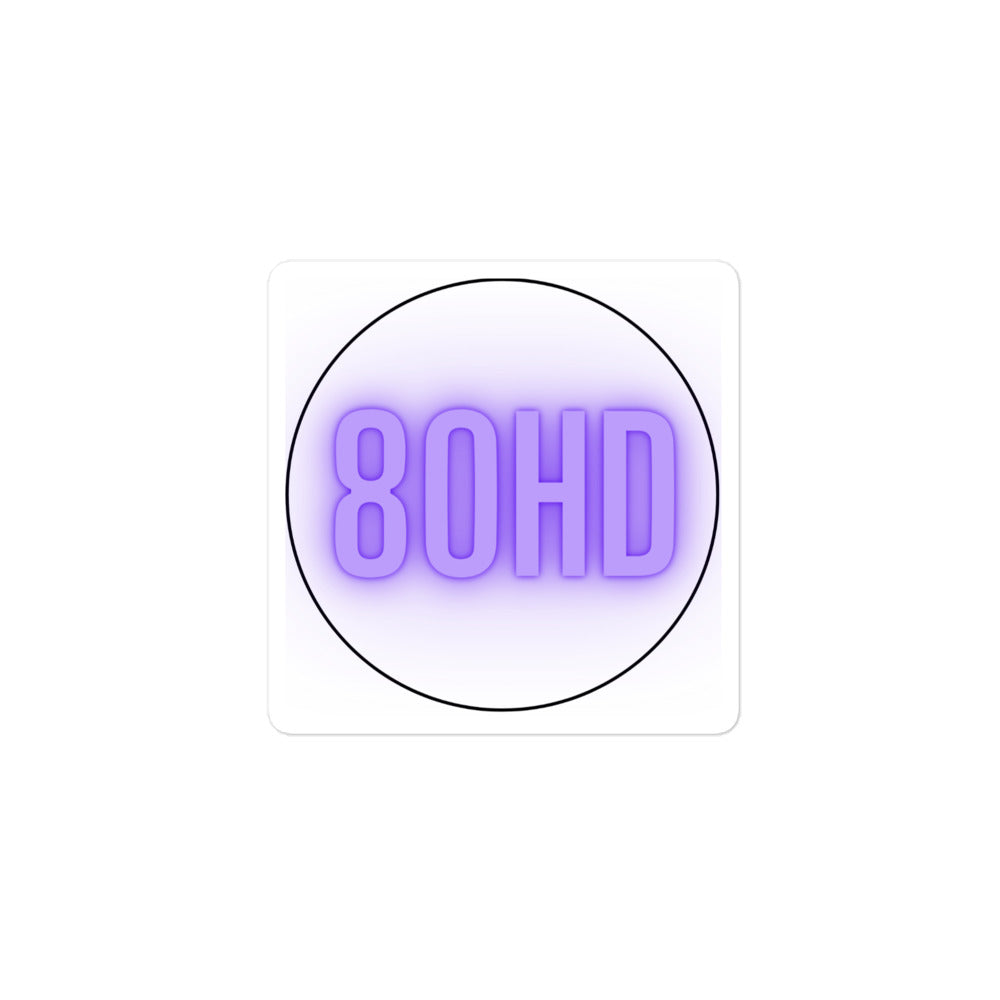 Blue 80HD stickers