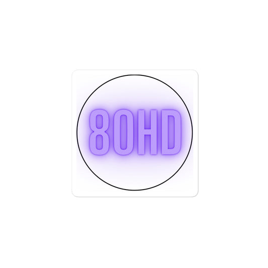 Blue 80HD stickers