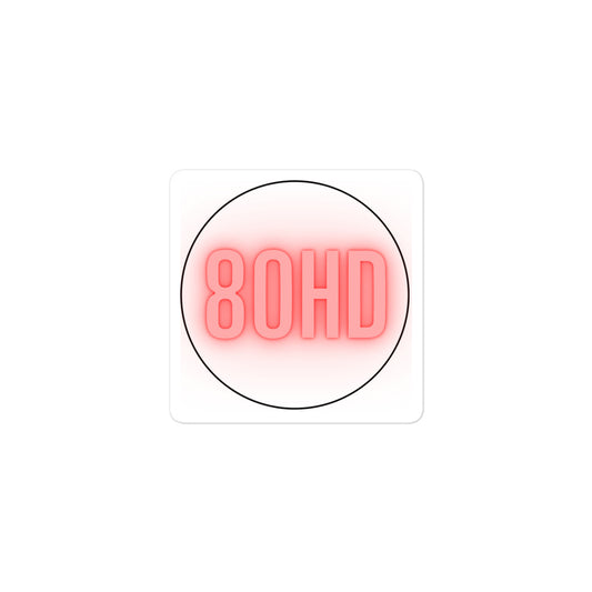 Red 80HD stickers