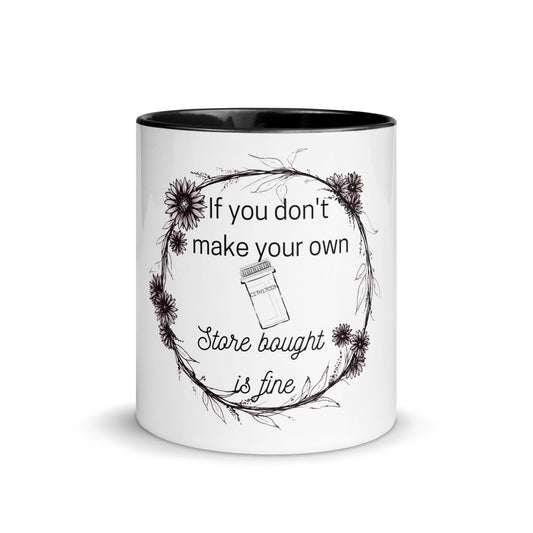 Store Bought Sertraline Mug with Color Inside
