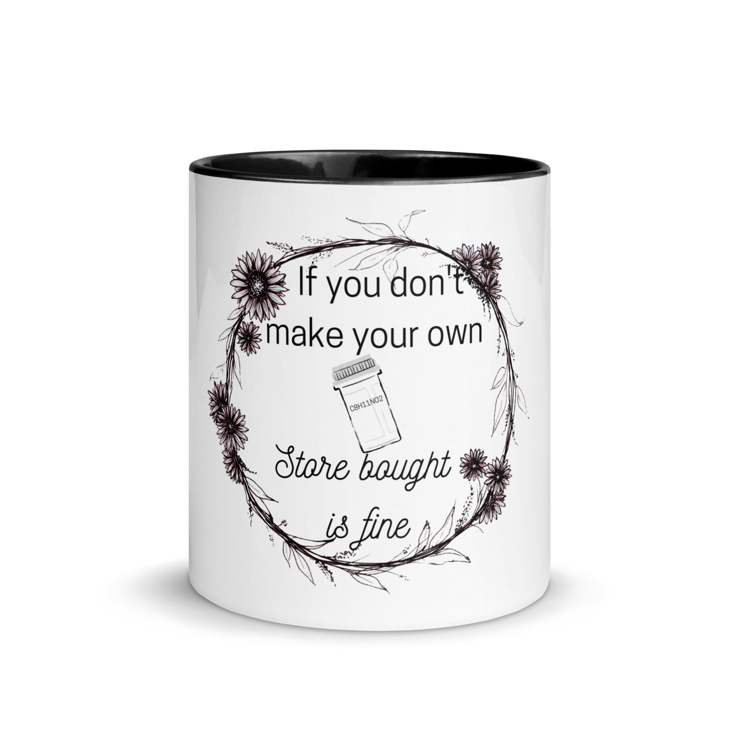 Store bought dopamine Mug with Color Inside