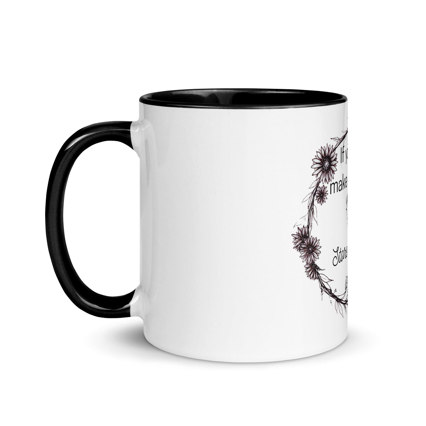 Store bought dopamine Mug with Color Inside