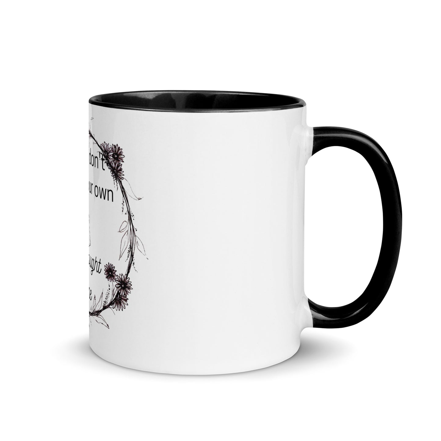 Store bought dopamine Mug with Color Inside